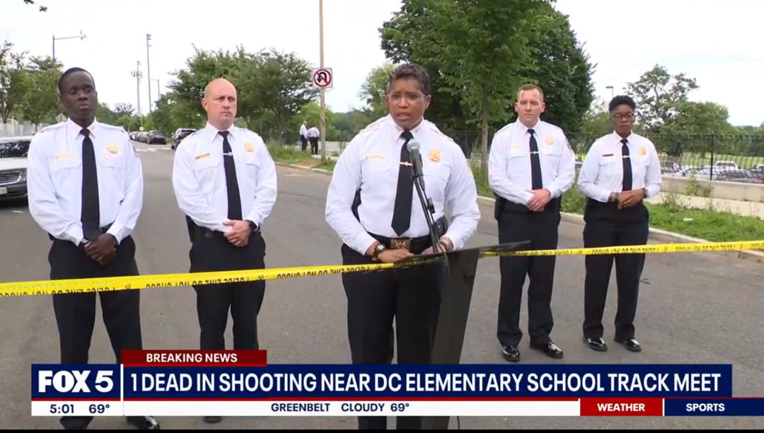 【恐怖】华盛顿特区小学田径比赛附近发生枪击案，一名男子身亡！